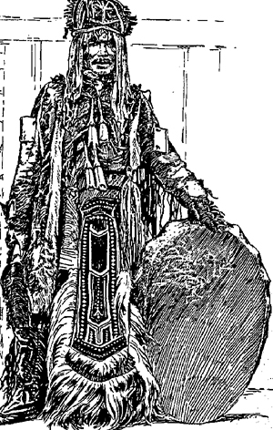 shaman from the Tunguska picture in Times Russian Supplement 1915